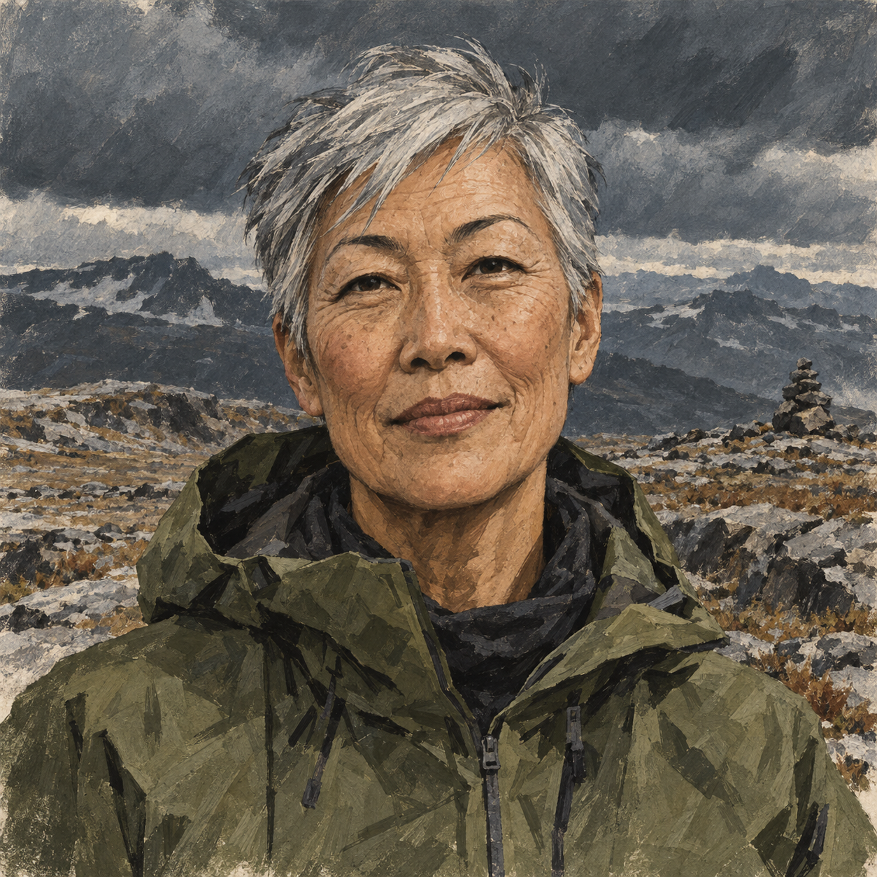 Illustrative portrait for the Deeply invested practitioner persona
